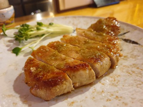 豚ロース柚子胡椒焼き